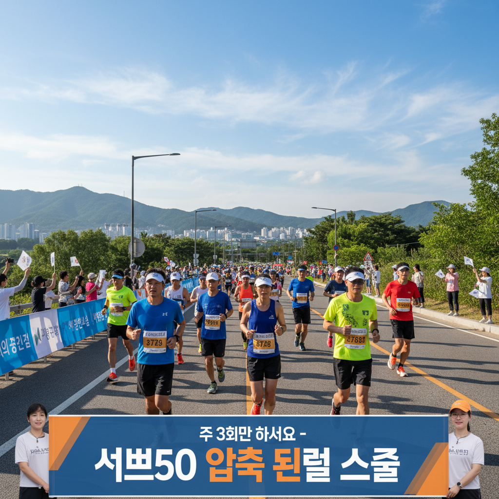 2026년 5-6월 10K 마라톤 50분 벽 깨기 - 서브50 달성을 위한 주 3회 핵심 훈련법
