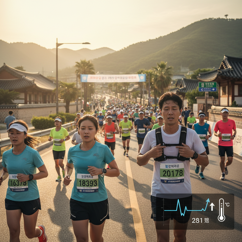 2026년 5-6월 하프마라톤 서브2 달성 - 기온 상승 대비 구간별 심박수 관리법