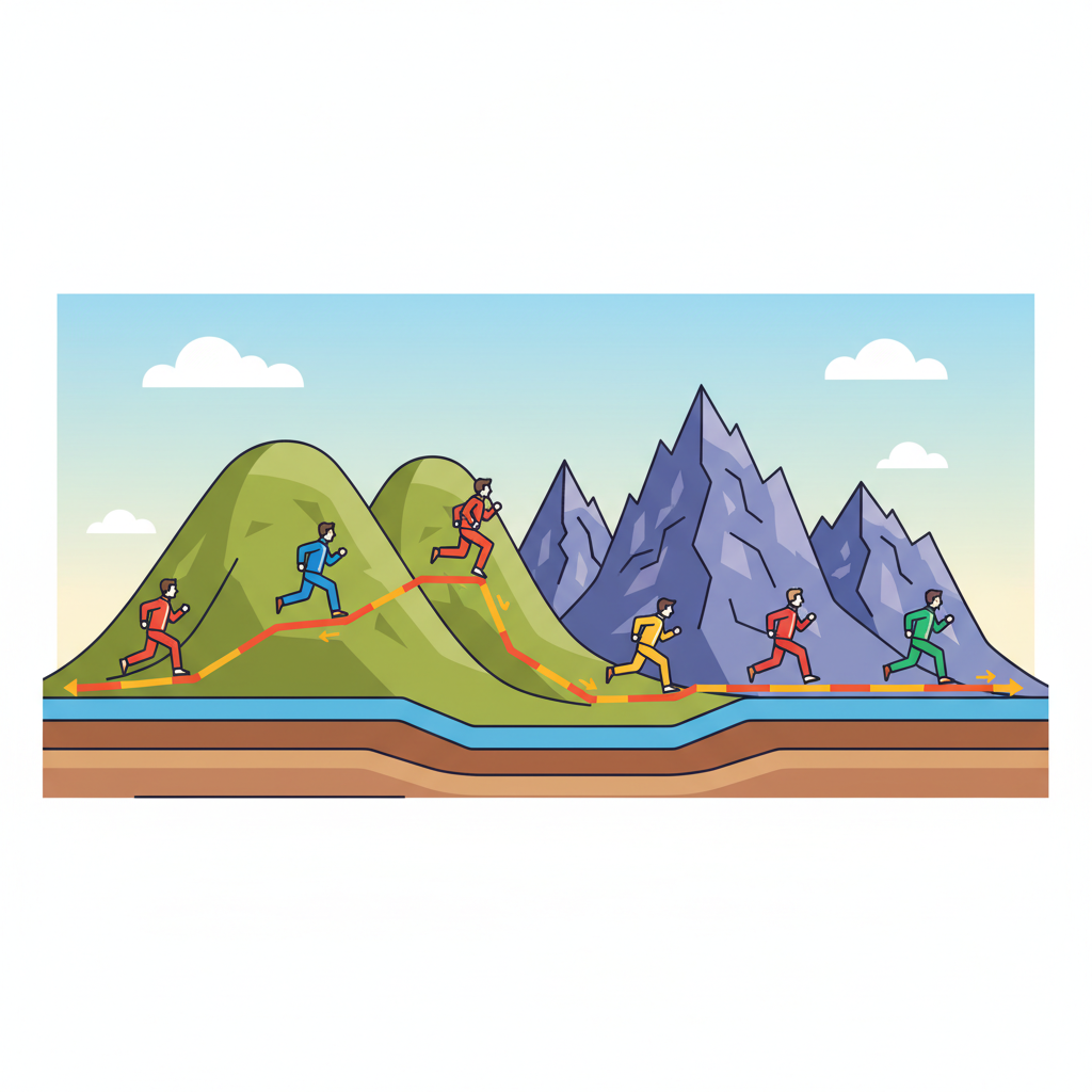 2026 BUSAN 50K 코스 분석 - 부산 사대문을 넘는 극한의 능선 레이스