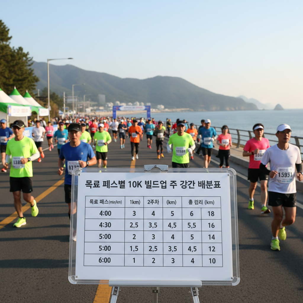 2026년 6월 마라톤 대비 - 기온 25도 이상에서 퍼지지 않는 빌드업 주 훈련법