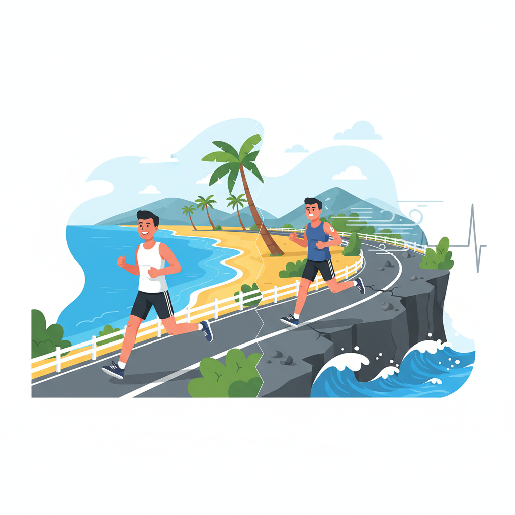 2026 보령머드임해마라톤 코스 분석 - 고저차, 페이스 전략, 현장 꿀팁