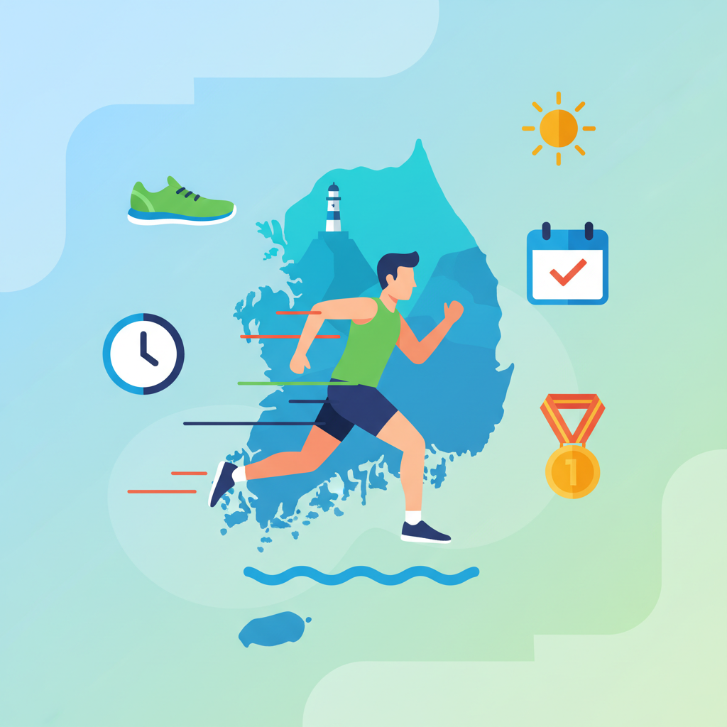 2026 독도수호를 위한 동호인마라톤 코스 분석 - 28km 전략과 경주 팁