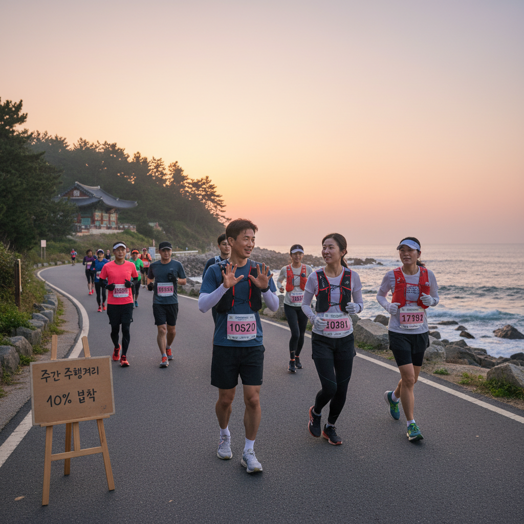 2026년 5월 첫 10km 마라톤 완주, 5km 주자를 위한 4주 거리 늘리기 전략