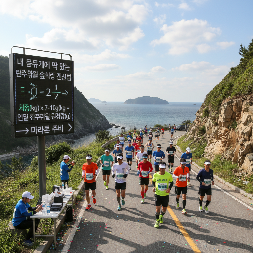 2026년 5월 하프·풀코스 완주를 위한 에너지 젤 보급 전략 - 몸무게별 섭취량과 타이밍