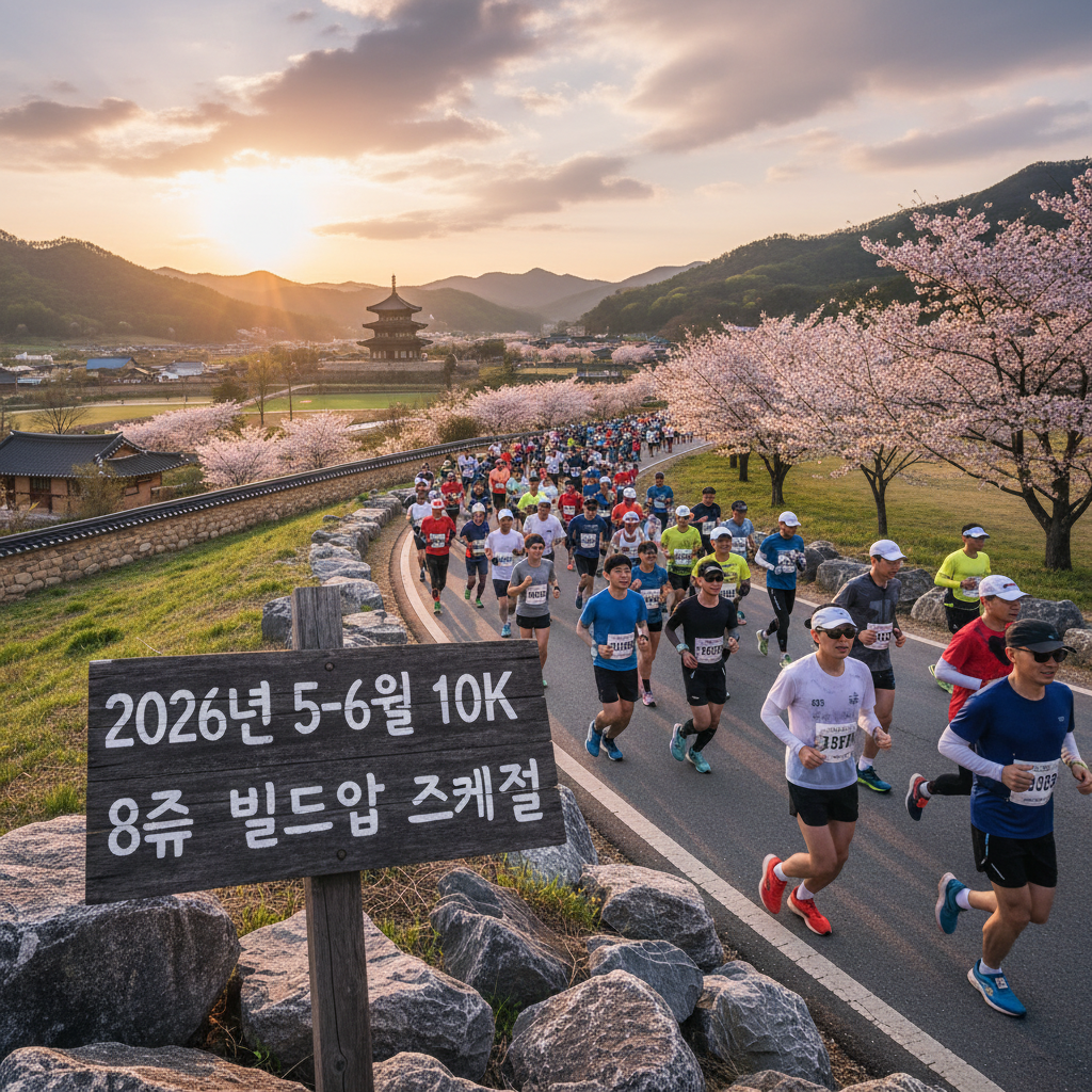 2026년 5-6월 첫 10K 마라톤 완주, 