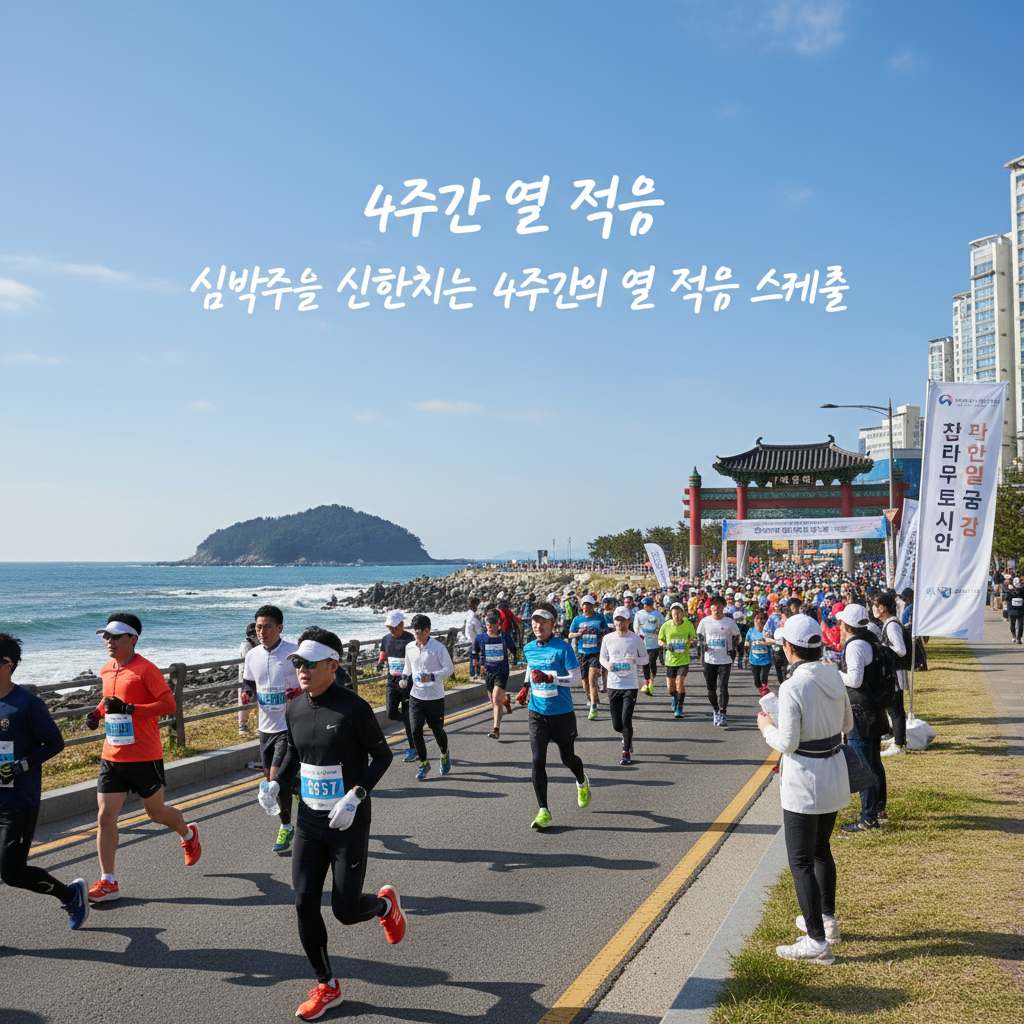 2026년 5월 6월 초여름 마라톤, 심박수 폭발 막는 4주 열 적응 훈련법