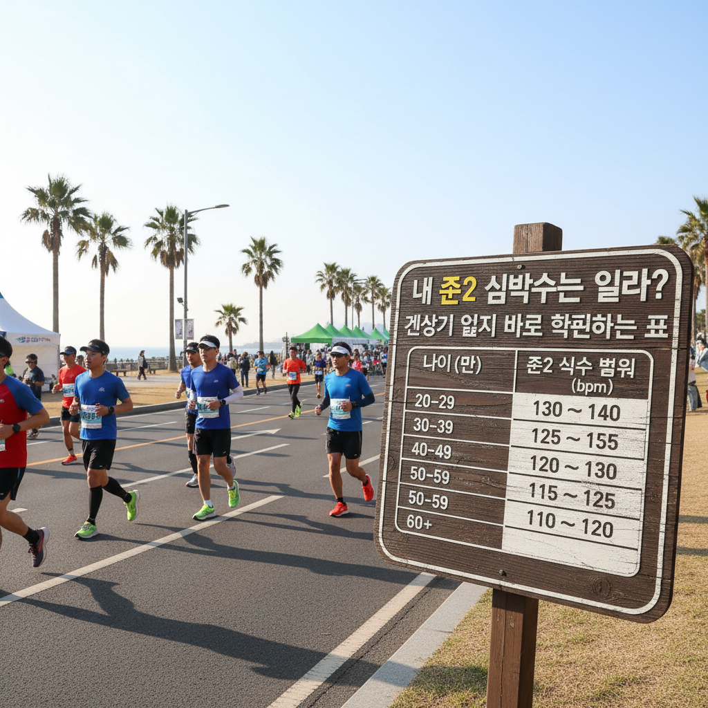 2026년 여름 마라톤 준비, 심박수 존2 훈련으로 습도 이기는 법