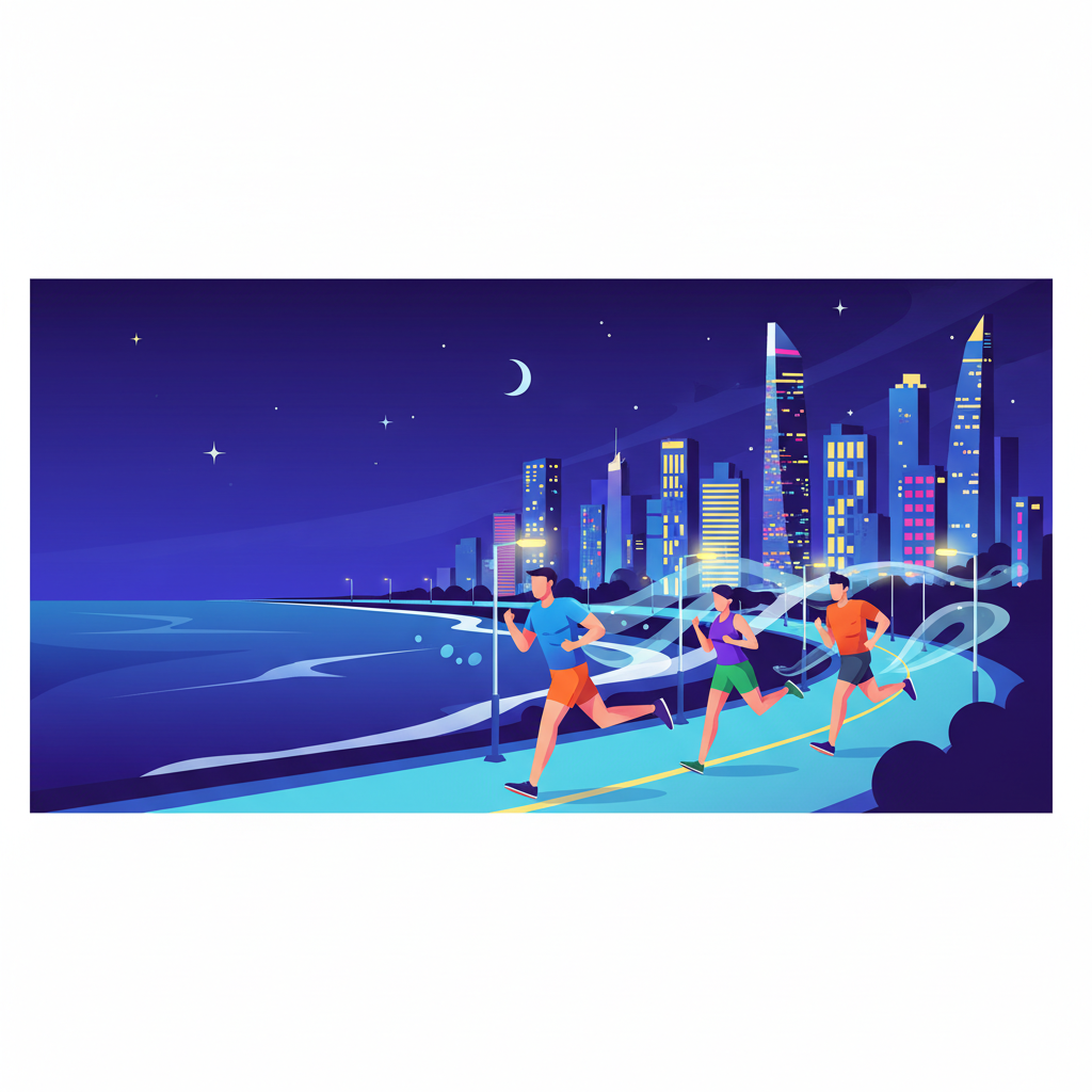 2026년 6월 7월 야간 마라톤 대회 일정 총정리 - 전국 7개 레이스 코스와 접수 팁