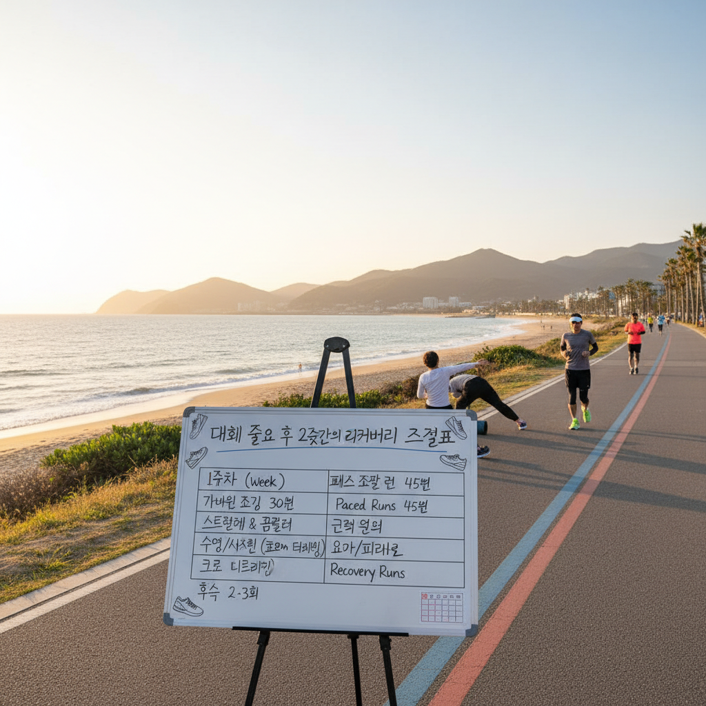 2026년 5월 대회 후 리커버리 전략 - 근육통 순삭하고 가을 시즌 준비하는 법