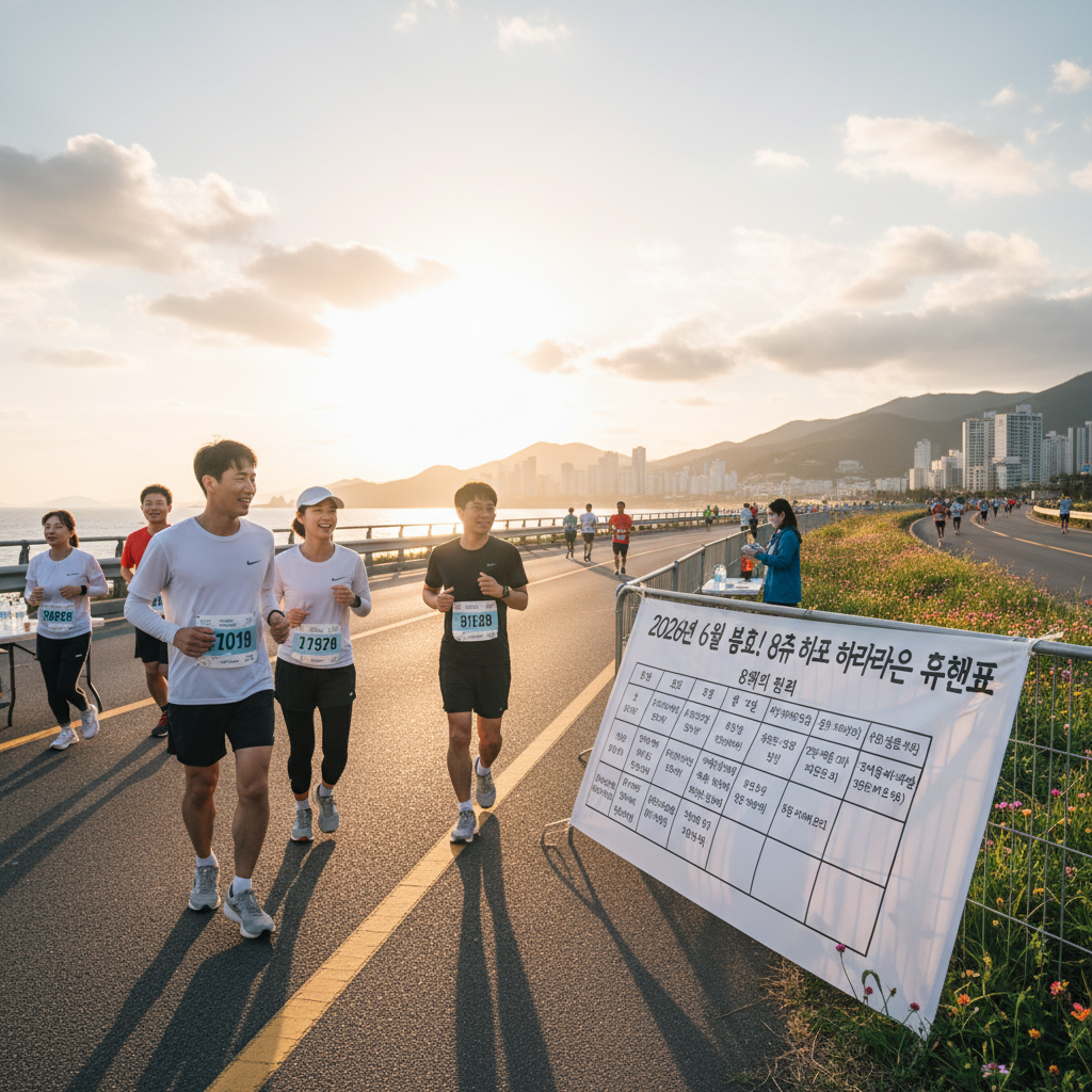 2026년 6월 첫 하프 마라톤 도전 - 10K 러너를 위한 8주 거리 연장 가이드