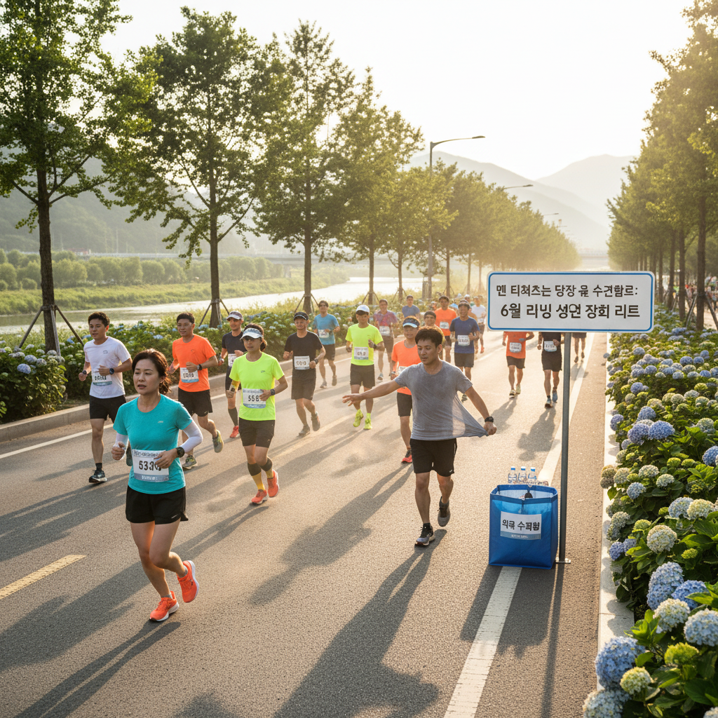 2026년 6월 러닝 입문 - 초보자가 30도 폭염에도 5km 완주하는 생존 장비와 훈련 팁