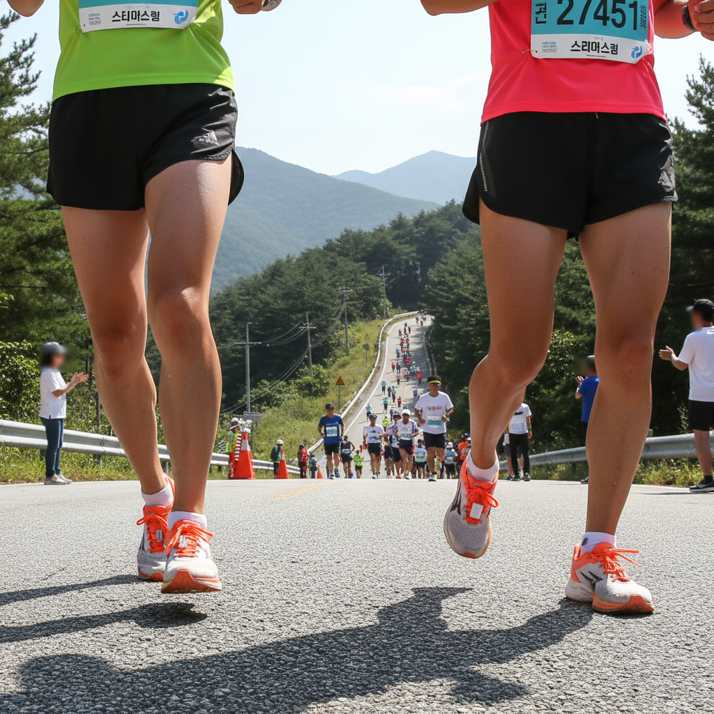2026 가을 마라톤 PB를 위한 6월 업힐·다운힐 훈련 - 무릎 통증 없는 착지법