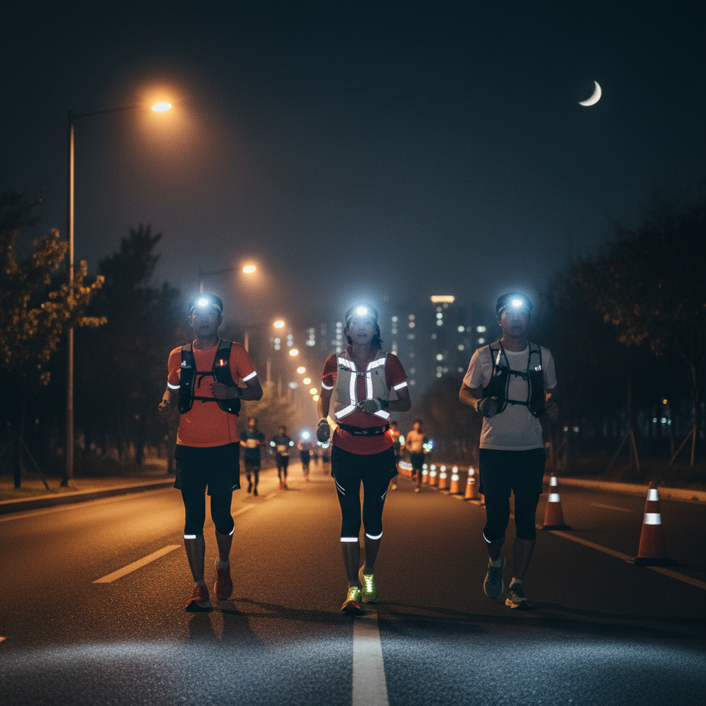 2026년 여름 첫 야간 러닝 입문 가이드 - 안전 용품과 초보자용 5km 야간 코스 공략법