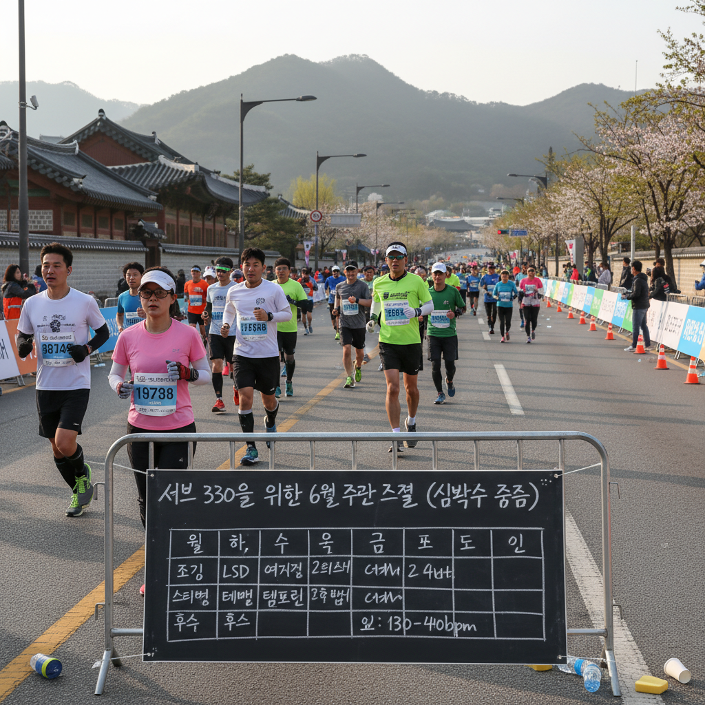 2026 가을 마라톤 330 달성 - 6월에 반드시 해야 할 심박수 기반 기초 훈련법