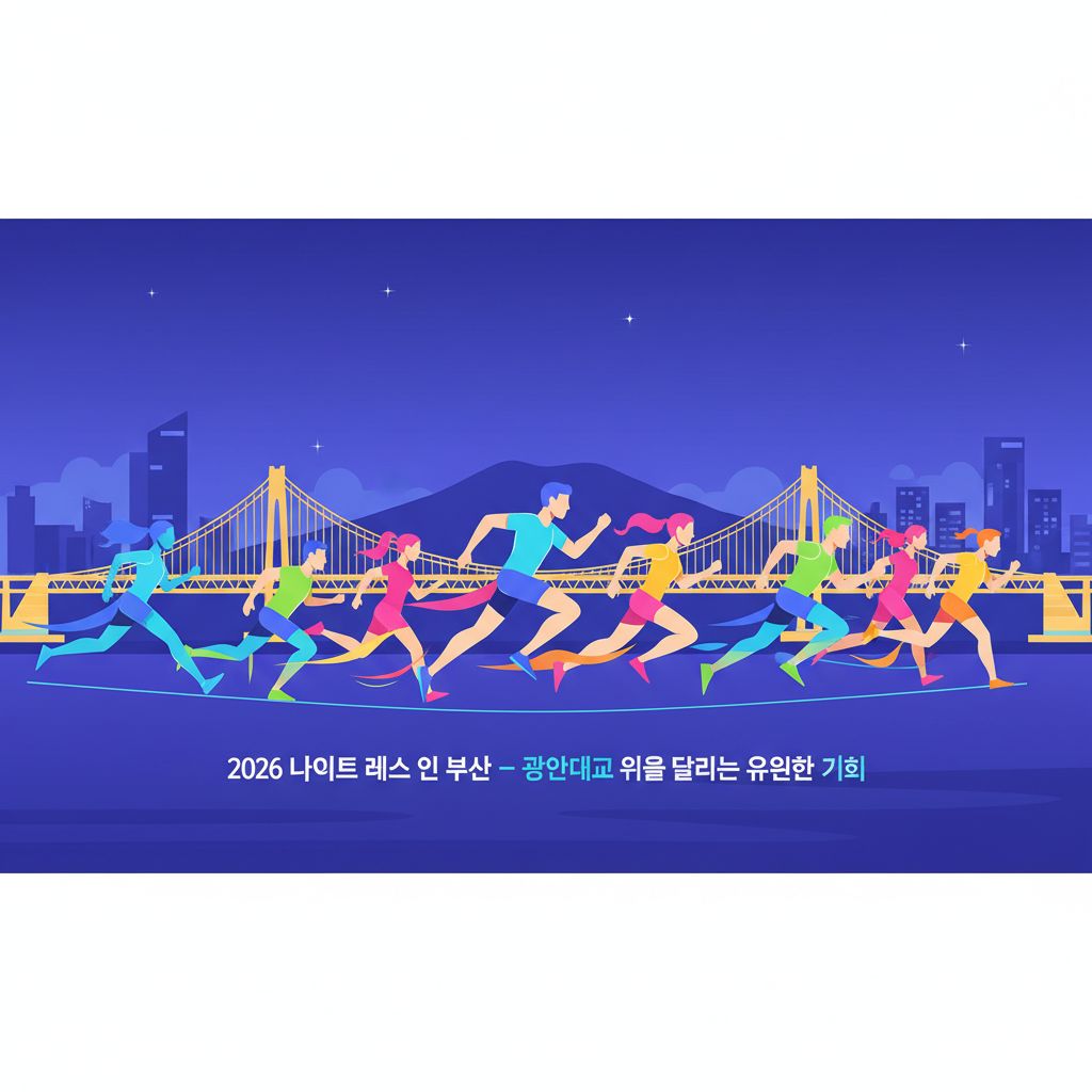 2026년 7~8월 전국 여름 밤 마라톤 일정 총정리 - 폭염 피해 달리는 나이트런 5선