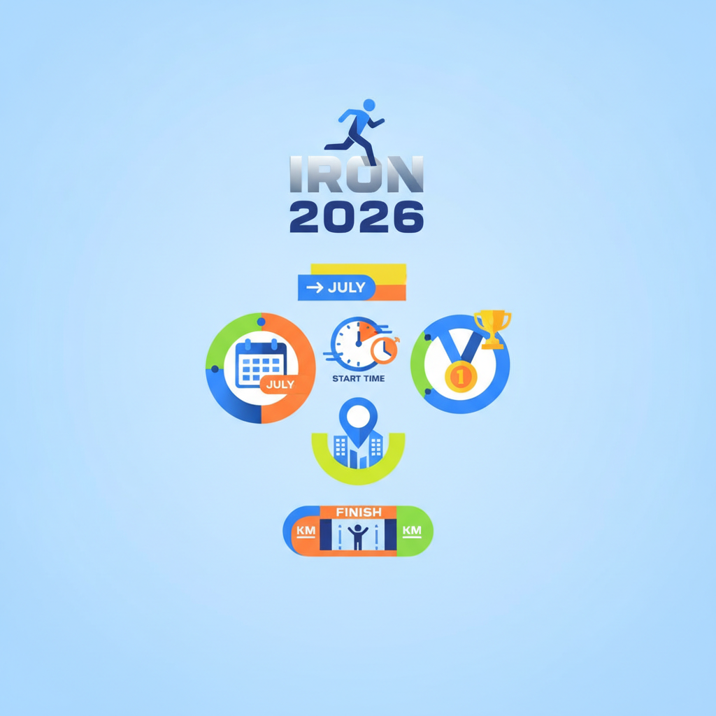 2026 IRON RUN 코스 분석 - 고저차, 페이스 전략, 현장 꿀팁