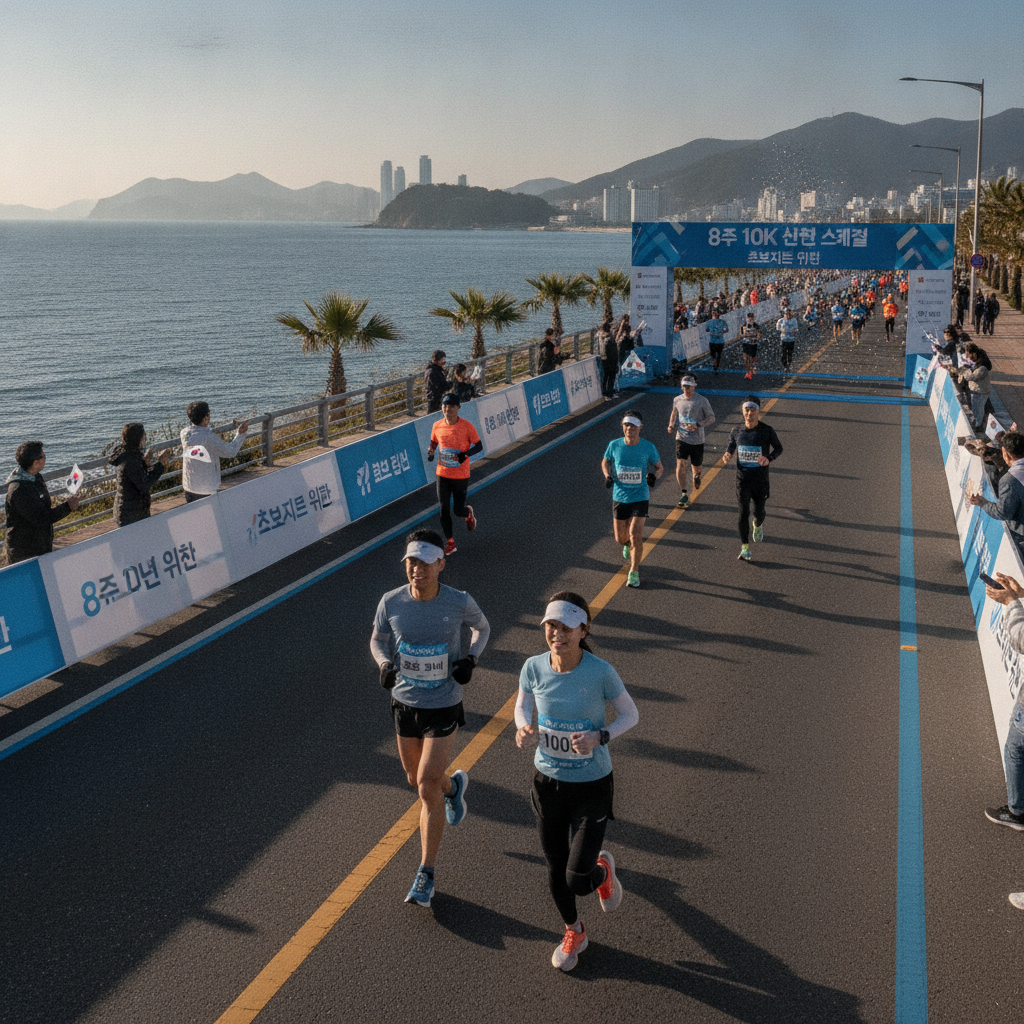 2026 가을 마라톤 10K 첫 도전 - 7월부터 시작하는 8주 완성 초보자 훈련법