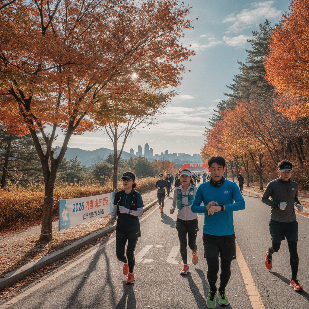 2026 가을 첫 하프마라톤 도전 - 10K 완주자가 21km 늘리는 12주 훈련법