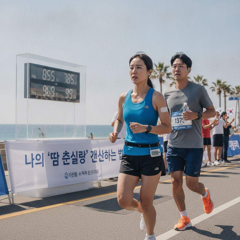 2026 혹서기 마라톤 훈련 - 탈수 예방을 위한 체중별 수분 섭취량과 전해질 보충법