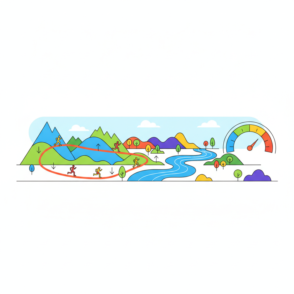 2026 전마협 무주 풀코스 마라톤 코스 분석 - 고저차, 페이스 전략, 현장 꿀팁